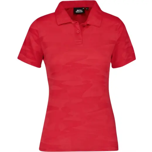 Ladies Volition Golf Shirt Red